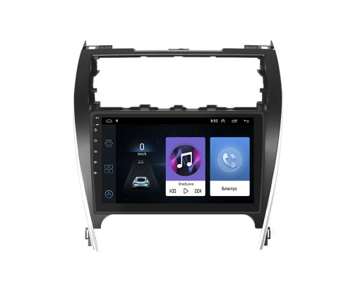 Штатная магнитола Lesko для Toyota Camry (USA) VII (V55) 2011-2015 экран 10" 1/16Gb Wi-Fi GPS Base