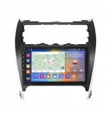 Штатная магнитола Lesko для Toyota Camry (USA) VII (V55) 2011-2015 экран 10" 2/32Gb CarPlay 4G Wi-Fi GPS Prime