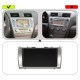 Штатная магнитола Lesko для Toyota Camry VI (XV40) 2006-2009 экран 9" 2/32Gb Wi-Fi GPS Base