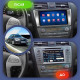 Штатная магнитола Lesko для Toyota Camry VI (XV40) 2006-2009 экран 9" 2/32Gb Wi-Fi GPS Base