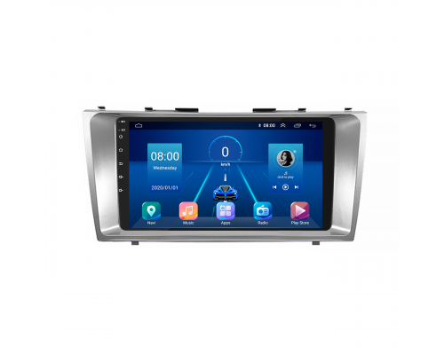 Штатная магнитола Lesko для Toyota Camry VI (XV40) 2006-2009 экран 9" 2/32Gb 4G Wi-Fi GPS Top