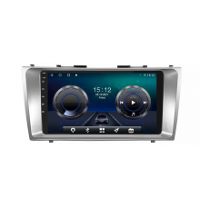 Штатная магнитола Lesko для Toyota Camry VI (XV40) 2006-2009 экран 9" 4/64Gb 4G Wi-Fi GPS Top