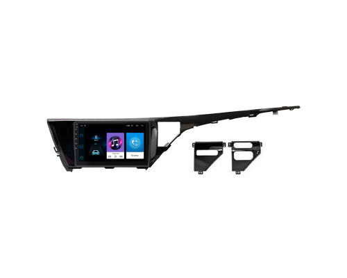Штатная магнитола Lesko для Toyota Camry VIII (XV70) 2017-2021 экран 10" 1/16Gb Wi-Fi GPS Base