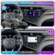 Штатная магнитола Lesko для Toyota Camry VIII (XV70) 2017-2021 экран 10" 6/128Gb 4G Wi-Fi GPS Top