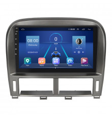 Штатная магнитола Lesko для Toyota Celsior III (F30) ver 2 2000-2003 экран 9" 4/64Gb 4G Wi-Fi GPS Top