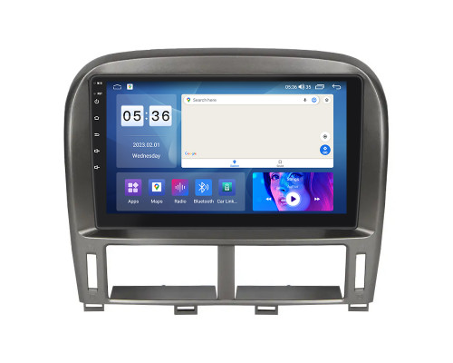 Штатная магнитола Lesko для Toyota Celsior III (F30) Рестайлинг ver 2 2003-2006 экран 9" 4/64Gb CarPlay 4G Wi-Fi GPS Prime