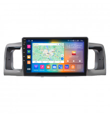 Штатная магнитола Lesko для Toyota Corolla IX (E120, E130) 2000-2004 экран 9" 4/64Gb CarPlay 4G Wi-Fi GPS Prime