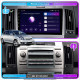 Штатная магнитола Lesko для Toyota Corolla Verso I Рестайлинг 2 2007-2009 экран 9" 2/32Gb Wi-Fi GPS Base