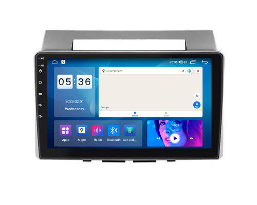 Штатная магнитола Lesko для Toyota Corolla Verso I Рестайлинг 2004-2007 экран 9" 2/32Gb CarPlay 4G Wi-Fi GPS Prime