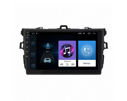 Штатная магнитола Lesko для Toyota Corolla X (E140, E150) 2006-2012 экран 9" 1/16Gb Wi-Fi GPS Base