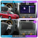 Штатная магнитола Lesko для Toyota Corolla X (E140, E150) 2006-2012 экран 9" 2/32Gb Wi-Fi GPS Base