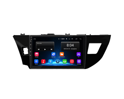 Штатная магнитола Lesko для Toyota Corolla XI (E160, E170) ver.1 2012-2016 экран 10" 2/32Gb Wi-Fi GPS Base