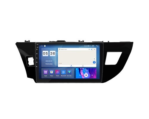 Штатная магнитола Lesko для Toyota Corolla XI (E160, E170) ver.1 2012-2016 экран 10" 2/32Gb CarPlay 4G Wi-Fi GPS Prime
