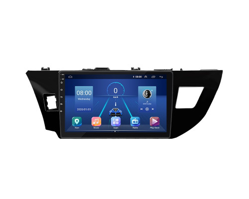 Штатная магнитола Lesko для Toyota Corolla XI (E160, E170) ver.1 2012-2016 экран 10" 6/128Gb 4G Wi-Fi GPS Top