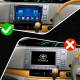 Штатная магнитола Lesko для Toyota Estima III 2006-2008 экран 9" 2/32Gb 4G Wi-Fi GPS Top