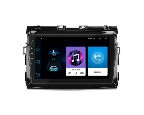 Штатная магнитола Lesko для Toyota Estima III Рестайлинг 2 2012-2016 экран 9" 1/16Gb Wi-Fi GPS Base