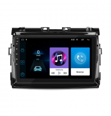 Штатная магнитола Lesko для Toyota Estima III Рестайлинг 2008-2012 экран 9" 1/16Gb Wi-Fi GPS Base