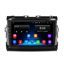 Штатная магнитола Lesko для Toyota Estima III Рестайлинг 2008-2012 экран 9" 2/32Gb Wi-Fi GPS Base