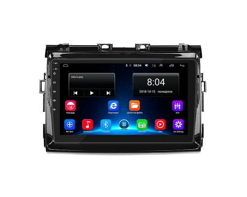 Штатная магнитола Lesko для Toyota Estima III Рестайлинг 2008-2012 экран 9" 2/32Gb Wi-Fi GPS Base