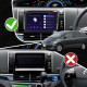 Штатная магнитола Lesko для Toyota Estima III Рестайлинг 2008-2012 экран 9" 4/64Gb CarPlay 4G Wi-Fi GPS Prime
