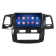 Штатная магнитола Lesko для Toyota Fortuner I 2005-2015 экран 9" 6/128Gb 4G Wi-Fi GPS Top