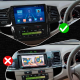 Штатная магнитола Lesko для Toyota Fortuner I 2005-2015 экран 9" 6/128Gb 4G Wi-Fi GPS Top