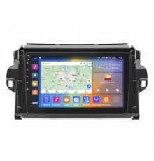 Штатная магнитола Lesko для Toyota Fortuner II 2015-2020 экран 9" 4/64Gb CarPlay 4G Wi-Fi GPS Prime