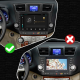 Штатная магнитола Lesko для Toyota Highlander II (U40) 2007-2010 экран 10" 6/128Gb 4G Wi-Fi GPS Top