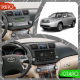 Штатная магнитола Lesko для Toyota Highlander II (U40) Рестайлинг 2010-2013 экран 10" 6/128Gb 4G Wi-Fi GPS Top