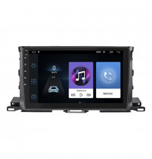 Штатная магнитола Lesko для Toyota Highlander III (U50) 2013-2016 экран 10" 1/16Gb Wi-Fi GPS Base
