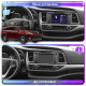 Штатная магнитола Lesko для Toyota Highlander III (U50) Рестайлинг 2016-2019 экран 10" 2/32Gb CarPlay 4G Wi-Fi GPS Prime