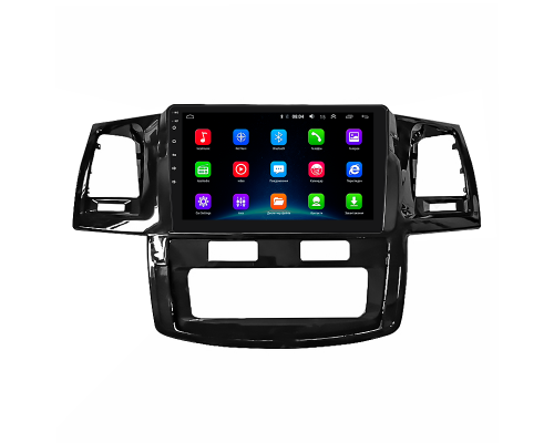 Штатная магнитола Lesko для Toyota Hilux VII Рестайлинг 2011-2015 экран 9" 2/32Gb Wi-Fi GPS Base