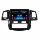 Штатная магнитола Lesko для Toyota Hilux VII Рестайлинг 2011-2015 экран 9" 4/64Gb 4G Wi-Fi GPS Top
