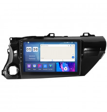 Штатная магнитола Lesko для Toyota Hilux VIII 2015-2020 экран 10" 2/32Gb CarPlay 4G Wi-Fi GPS Prime
