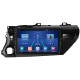 Штатная магнитола Lesko для Toyota Hilux VIII 2015-2020 экран 10" 2/32Gb 4G Wi-Fi GPS Top