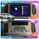 Штатная магнитола Lesko для Toyota Land Cruiser 100 Series Рестайлинг 2 2005-2007 экран 10" 4/32Gb 4G Wi-Fi GPS Top