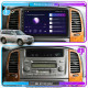 Штатная магнитола Lesko для Toyota Land Cruiser 100 Series Рестайлинг 2 2005-2007 экран 10" 6/128Gb 4G Wi-Fi GPS Top