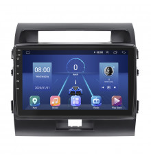 Штатная магнитола Lesko для Toyota Land Cruiser 200 Series 2007-2012 экран 10" 2/32Gb 4G Wi-Fi GPS Top
