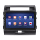 Штатная магнитола Lesko для Toyota Land Cruiser 200 Series Рестайлинг 1 2012-2015 экран 10" 2/32Gb 4G Wi-Fi GPS Top