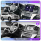 Штатная магнитола Lesko для Toyota Land Cruiser 200 Series Рестайлинг 1 2012-2015 экран 10" 2/32Gb 4G Wi-Fi GPS Top