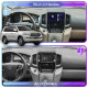 Штатная магнитола Lesko для Toyota Land Cruiser 200 Series Рестайлинг 2 2015-2021 экран 9" 2/32Gb Wi-Fi GPS Base