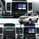 Штатная магнитола Lesko для Toyota Land Cruiser Prado 120 Series Рестайлинг 2007-2009 экран 9" 2/32Gb Wi-Fi GPS Base