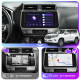Штатная магнитола Lesko для Toyota Land Cruiser Prado 150 Series Рестайлинг 2 2017-2020 экран 10" 6/128Gb 4G Wi-Fi GPS Top