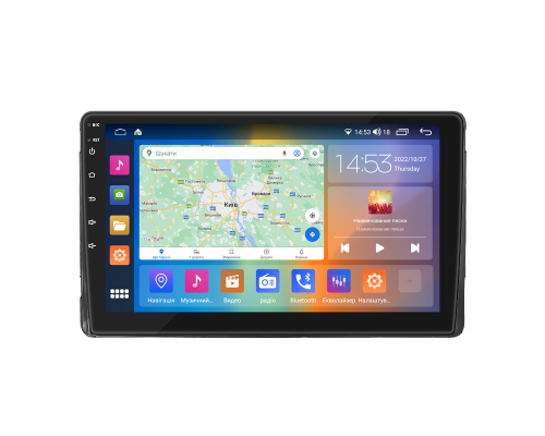 Штатная магнитола Lesko для Toyota Matrix II (E140) 2008-2014 экран 9" 4/64Gb CarPlay 4G Wi-Fi GPS Prime