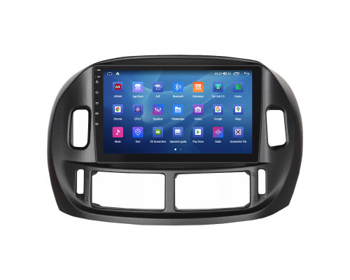 Штатная магнитола Lesko для Toyota Previa II (XR30, XR40) 2000-2006 экран 9" 4/64Gb CarPlay 4G Wi-Fi GPS Prime