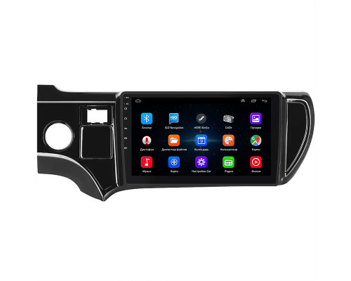 Штатная магнитола Lesko для Toyota Prius c I 2011-2015 экран 9" 1/16Gb Wi-Fi GPS Base