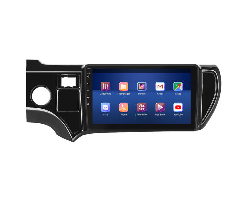 Штатная магнитола Lesko для Toyota Prius c I 2011-2015 экран 9" 2/32Gb 4G Wi-Fi GPS Top