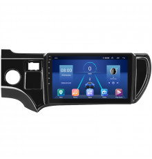 Штатная магнитола Lesko для Toyota Prius c I 2011-2015 экран 9" 4/64Gb 4G Wi-Fi GPS Top