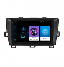 Штатная магнитола Lesko для Toyota Prius III (XW30) 2009-2011 экран 9" 1/16Gb Wi-Fi GPS Base