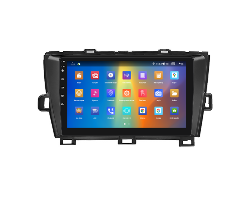 Штатная магнитола Lesko для Toyota Prius III (XW30) 2009-2011 экран 9" 2/32Gb CarPlay 4G Wi-Fi GPS Prime
